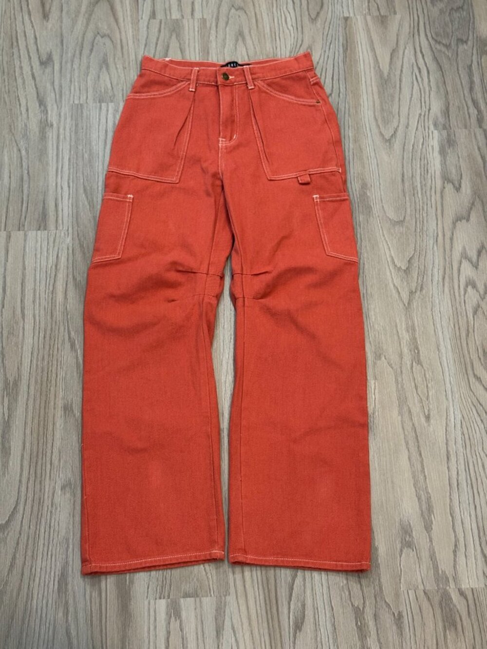 Revolve Lioness Red Miami Vice Pants Barrel Women's Small